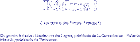 Réélues !