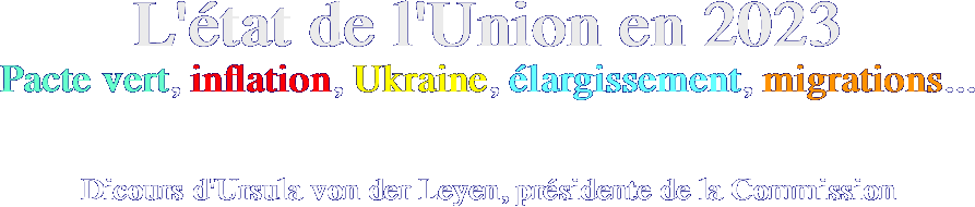  L'état de l'Union en 2023 Pacte