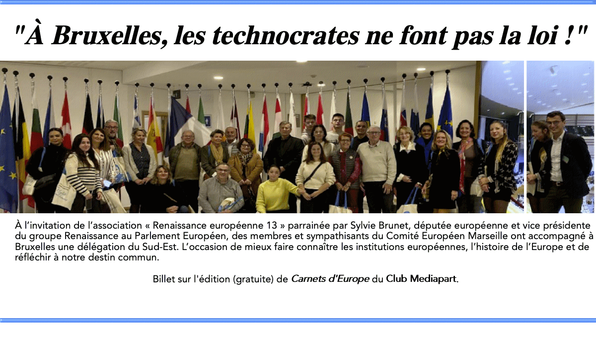  "À Bruxelles, les technocrates ne